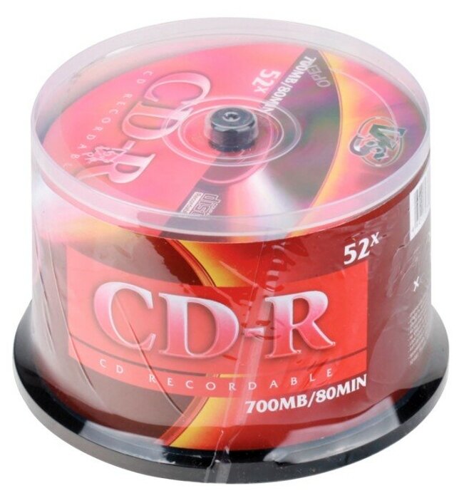 Vs Диски CD-R 700MB 52x Cake 50