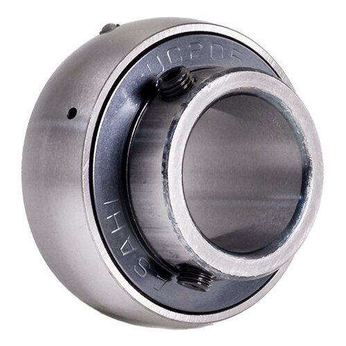 ASAHI Подшипник 25х52х34,1/17 мм, шариковый с круглым отверстием на вал 25 мм, сферическое наружное кольцо. Артикул UC205 (Asahi)