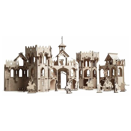 фото Сборная модель lemmo рыцарский замок