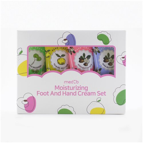 MEDB Набор кремов для ухода за кожей рук и ног / Moisturizing Foot and Hand Cream Set