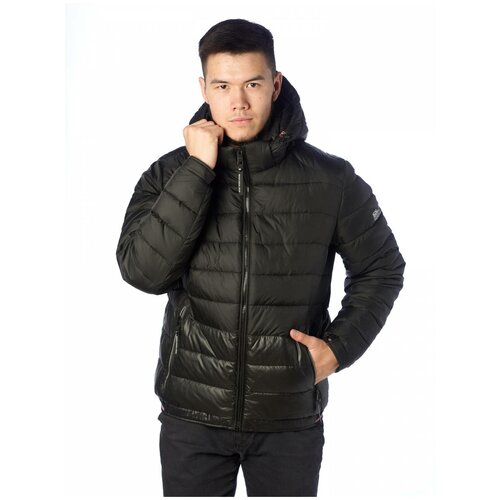 Куртка еврозима мужская INDACO 21327 размер 50, черный