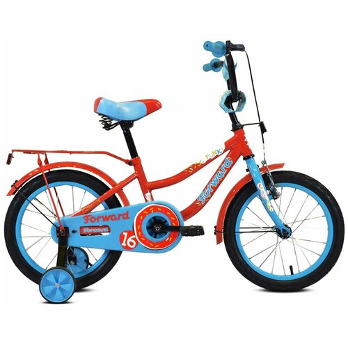 Велосипед Forward Funky 18 2020 красный/голубой