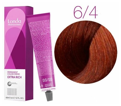 Краска для волос LONDA COLOR EXTRA RICH 6/4 60ML