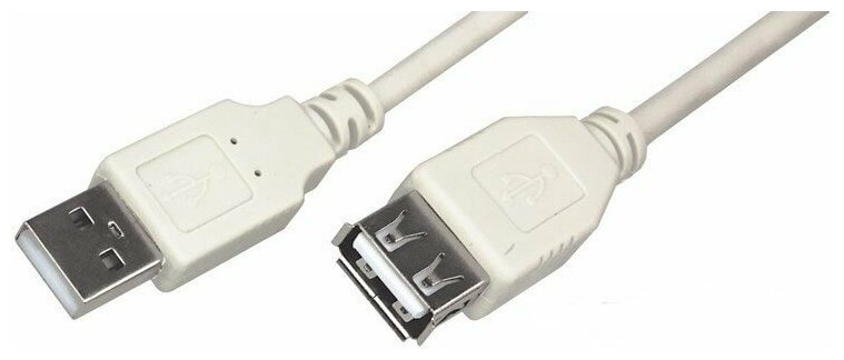 Шнур Rexant, штекер USB-A - гнездо USB-A, 3 м {18-1116}
