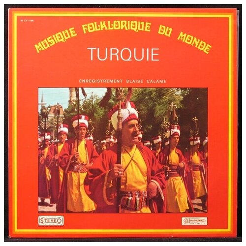 Виниловая пластинка Musidisc V/A – Musique Folklorique Du Monde - Turquie