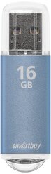 Флеш-накопитель USB 2.0 Smartbuy 16GB V-Cut Blue (SB16GBVC-B)