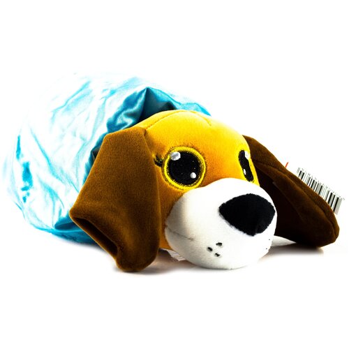Мягкая игрушка Перчинки. Щенок в круглом одеялке M2101, 20 см. игрушка мягконабивная leosco щенок папийон