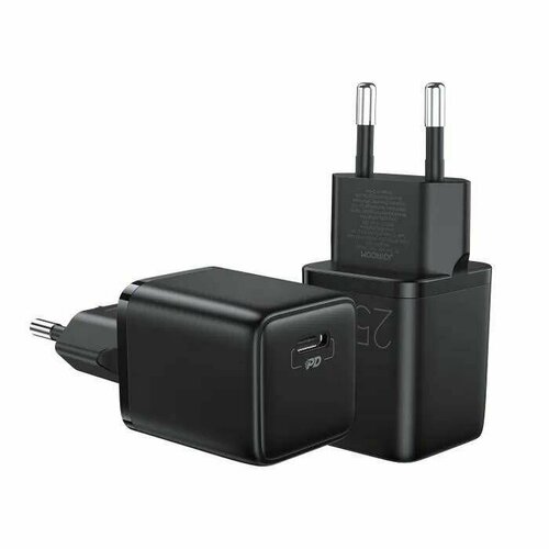 Сетевое зарядное устройство, JOYROOM, PD 25Вт черный