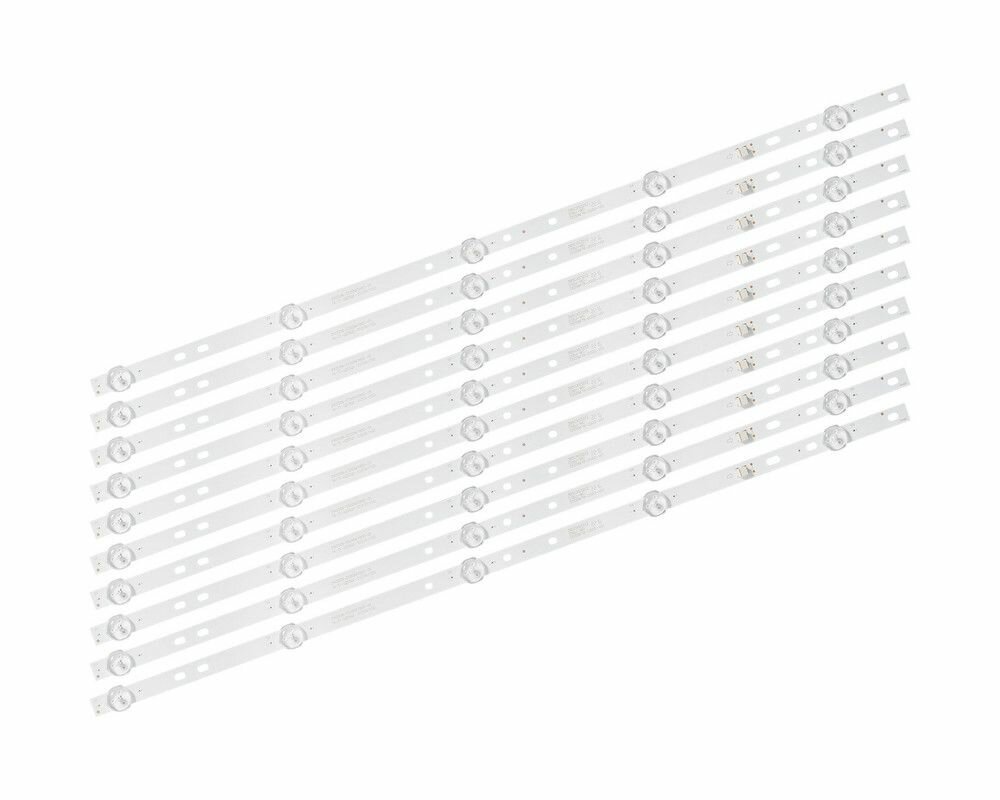 Подсветка 2W2006-DS55M7800-01 для BBK 55LEX-6027/UTS2C, BBK 55LEX-6039/UTS2C / 55" 3V 5 led (комплект 10 шт) 530mm