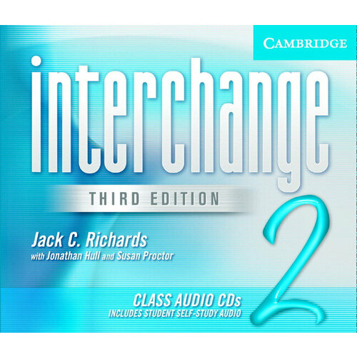 Interchange Third Edition Level 2 Class Audio CDs (3) (Лицензия)