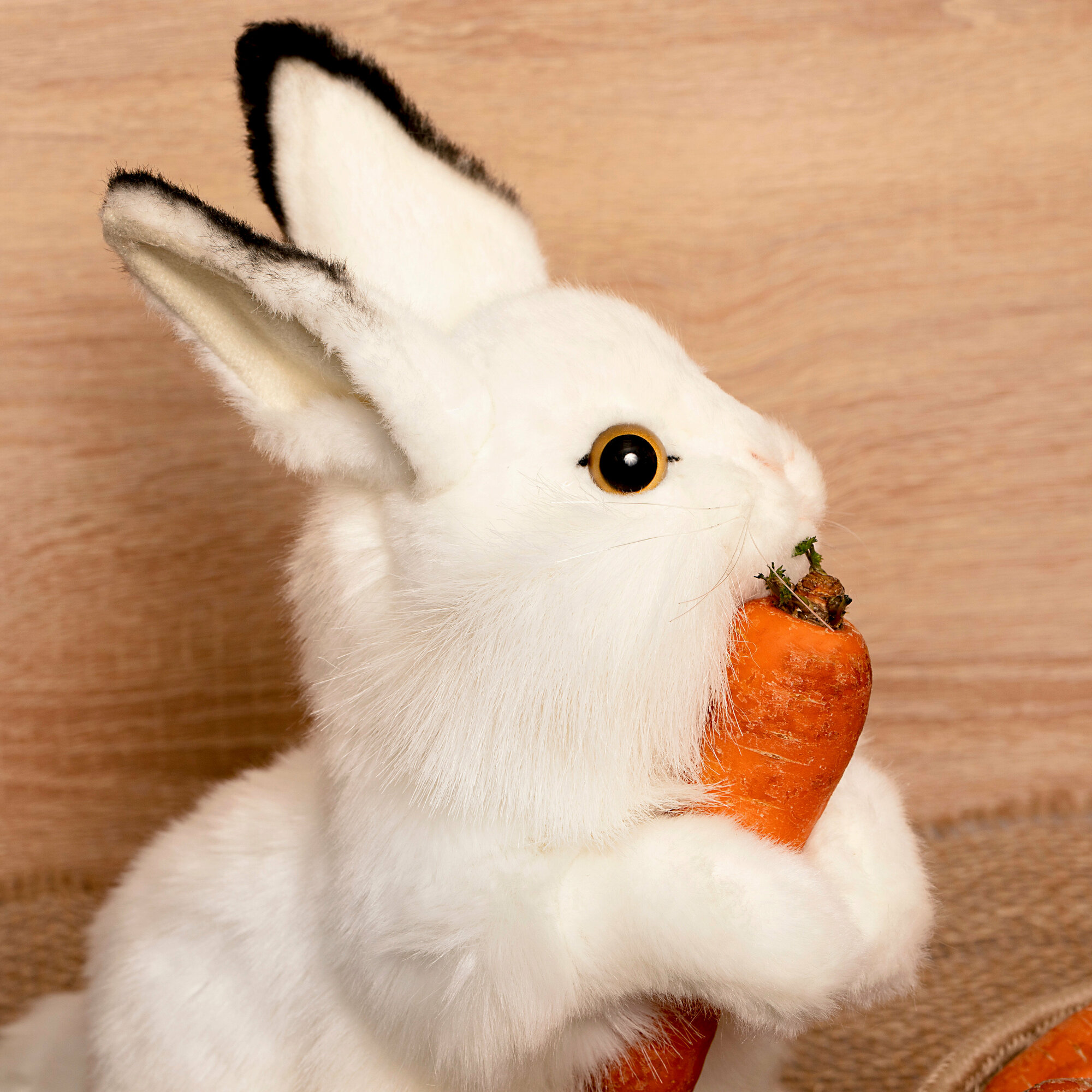 Hansa Creation "Белый кролик, 32 см - 3313" - мягкие игрушки - фото №15