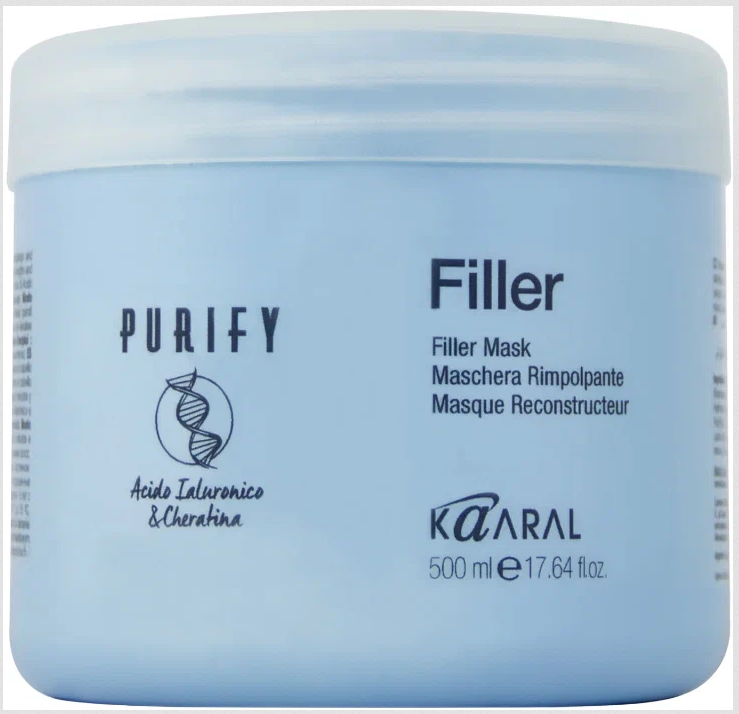 Kaaral Маска для придания плотности волосам FILLER MASK маска для волос, 500 мл. Профессиональный уход за волосами