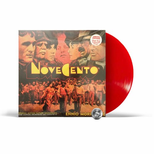 OST - Novecento Ennio Morricone coloured LP 2023 Clear Red Limited Виниловая пластинка 6980₽