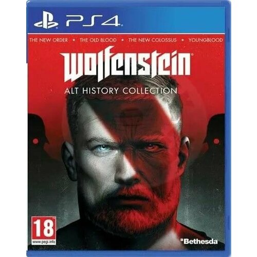 Игра на диске Wolfenstein Alt History Collection (PS4, PS5 Русские субтитры)