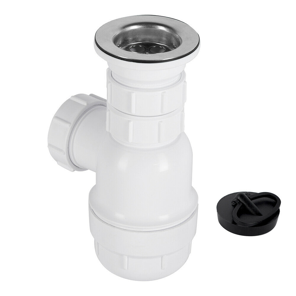 Сифон для раковины и мойки McAlpine 1 1/2х40 мм с выпуском d70 мм MRSK2