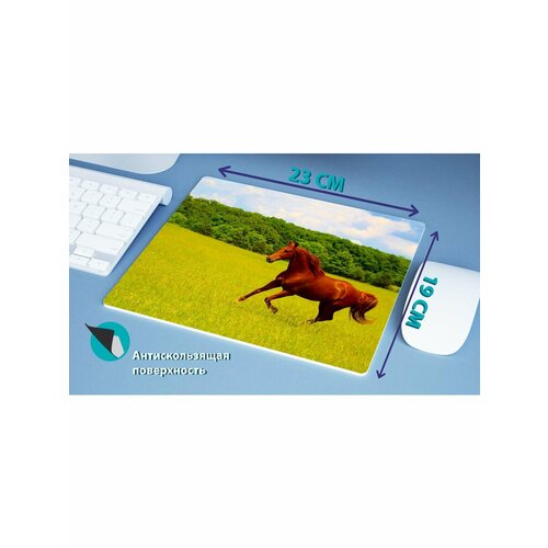 Коврик для мыши Лошади