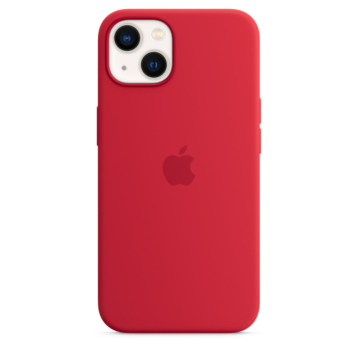 Чехол Silicone Case with MagSafe для iPhone 13 Red