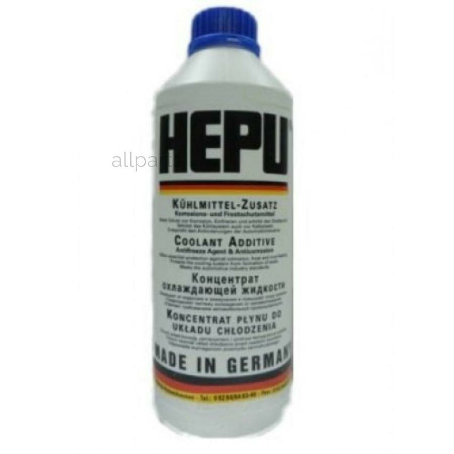 HEPU P999 Антифриз HEPU Coolant G11 концентрат синий 1,5 л P999