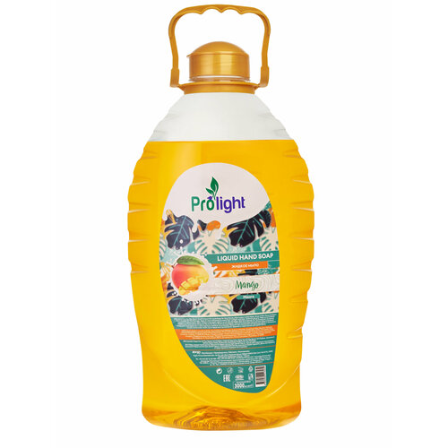 Жидкое мыло Prolight с ароматом манго 3 л reva care мыло жидкое с ароматом манго и карамбола 5 л