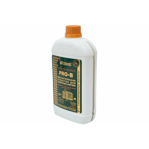 BioBac Концентрированное биологическое средство для очистных систем Super Concentrate BB-PRO 30, 1000 л/, 1000 г, 1 уп. красный, белый