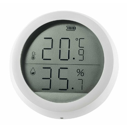 Датчик температуры и влажности Perenio PEFTH02 внутренний белый 1490₽
