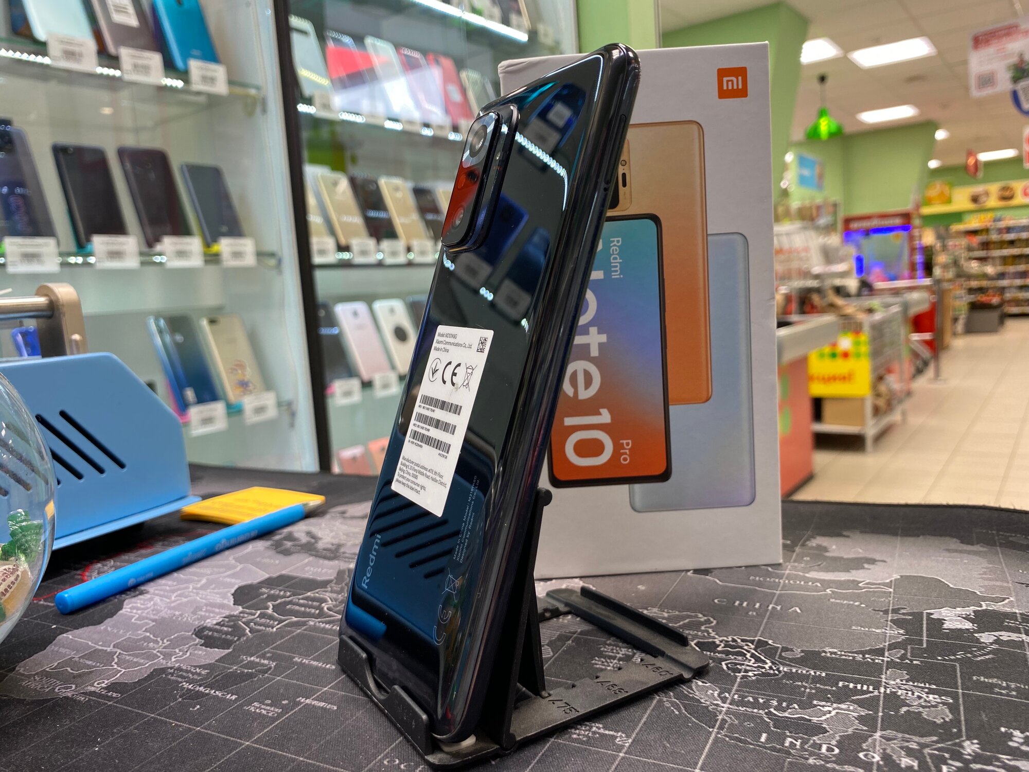 Смартфон Xiaomi Redmi Note 10 Pro 8/256 ГБ Global, Dual nano SIM, серый оникс — фото 1