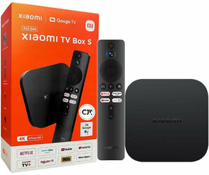 ТВ приставка Xiaomi Box S 2nd Gen Global (медиаплеер 2-го поколения) MDZ-28-AA