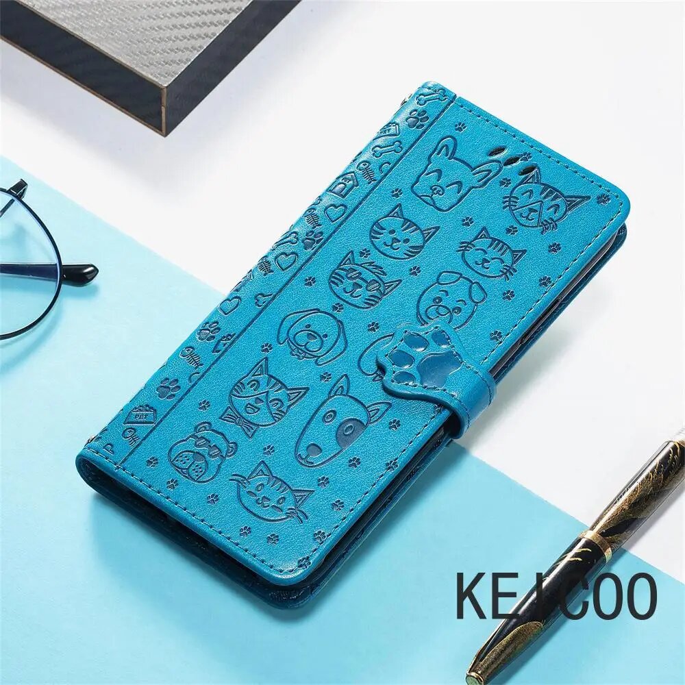 Чехол-книжка для Oppo A3 A60 Find X7 Reno11A Realme C61 C63 C65 Ultra Pro 4G, с отделениями для карт, противоударный чехол-бумажник с зажимом и подставкой, PurPle, For Realme C61 — фото 1