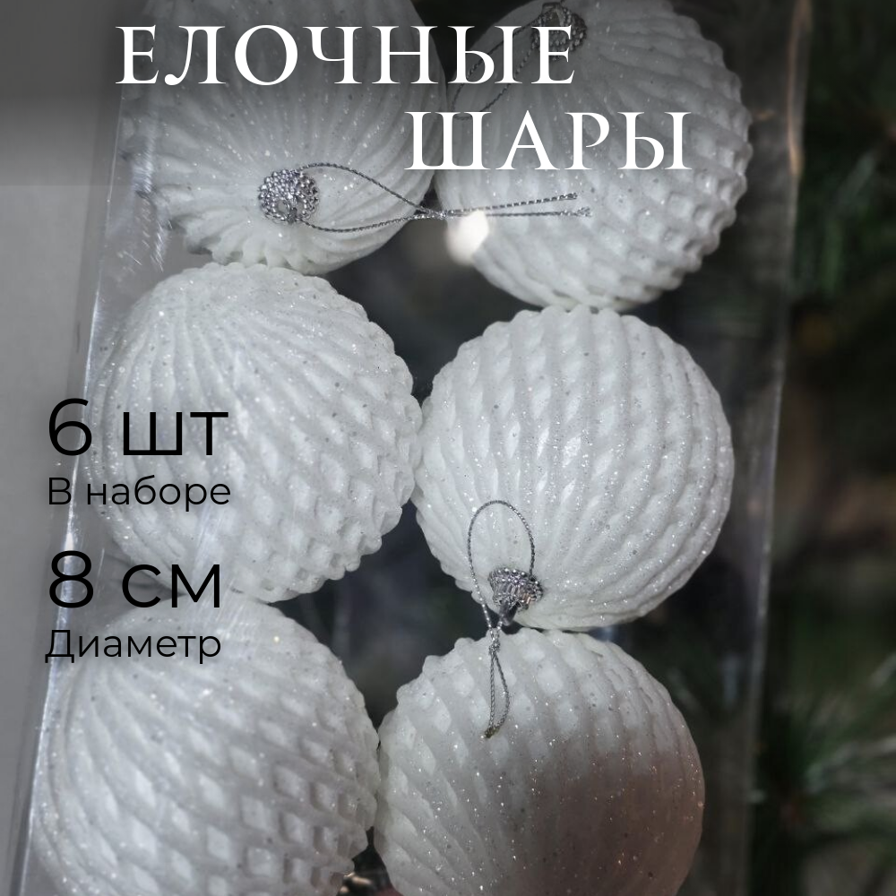 Набор елочных шаров 