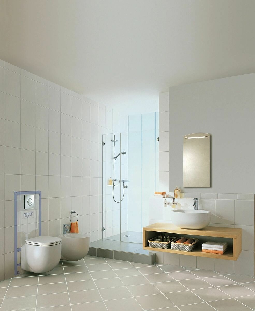 Система инсталляции для биде GROHE Rapid SL 1,13 м для монтажа перед стеной 38553001 — фото 1