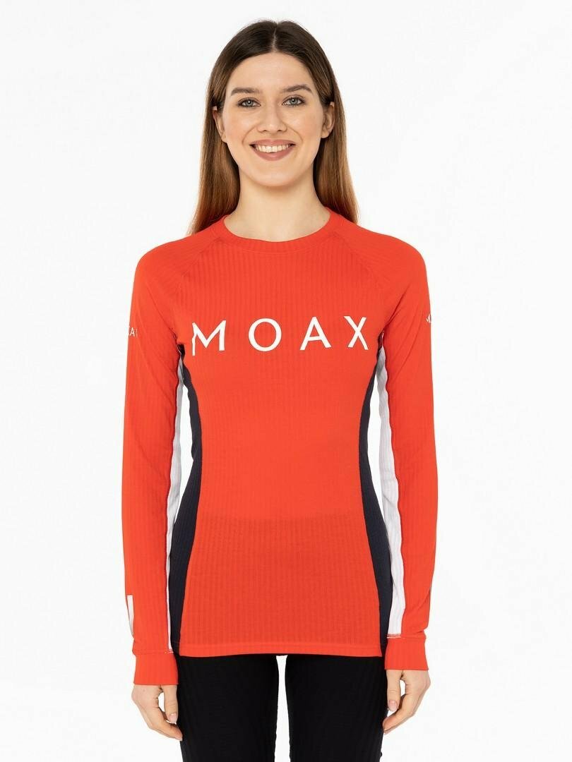 Термолонгслив MOAXSPORT, размер S, красный