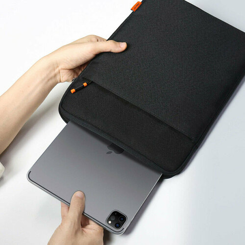 Сумка для iPad Pro 129 Recci Advanced Series Inner Bag Водонепроницаемая Противоударная Черный 2952₽
