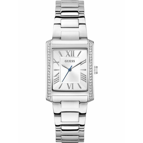 фото Наручные часы guess, серебристый