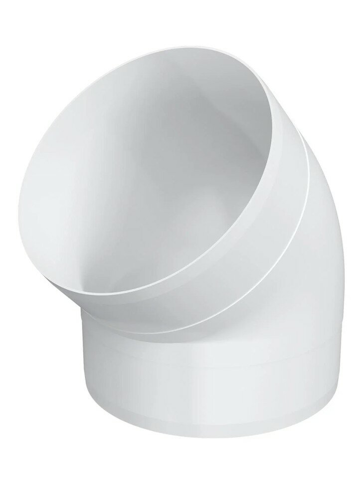Колено 45° для круглых каналов ERA 16ККП 45° 160x45