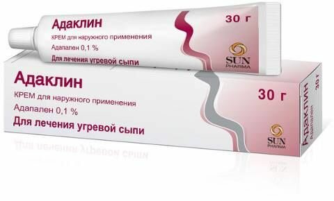 Адаклин, крем 0.1%, 30 г