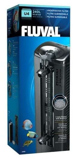Hagen Фильтр внутренний FLUVAL U4 1000 л/ч /аквариумы до 240 л/ - фото №4