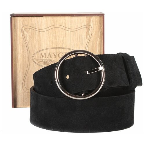 фото Ремень mayger а-рн-6002-1, черный, 95 см