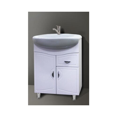 Тумба С Умывальником Палермо 60 с ящиком ПВХ (под умывальн СЕЛИГЕР-60 ) Calpe .