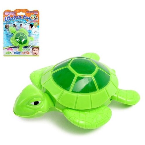 Водоплавающая игрушка «Черепашка», заводная радуга игрушка заводная черепашка водоплавающая цвета микс