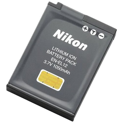 Аккумулятор Nikon EN-EL12 аккумулятор digicare pln el12 en el12 для coolpix s800c s6200 s6300 s8200 s9300 p310 aw100