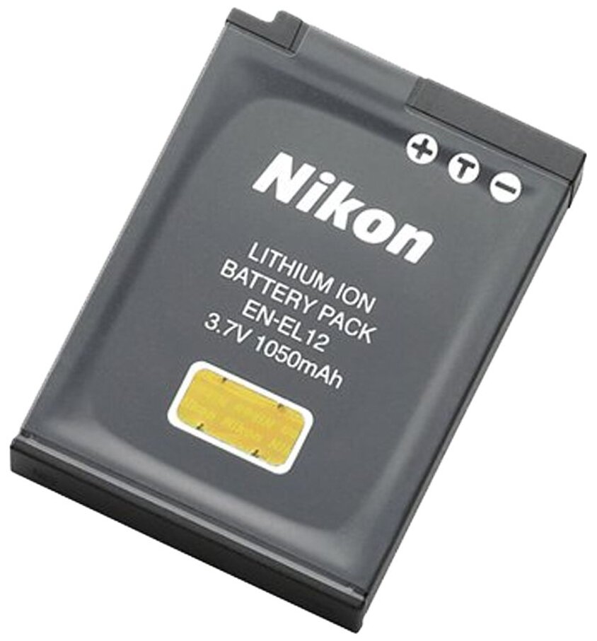 Аккумулятор NIKON EN-EL12 (A900, AW100-AW130, P300-P340, S31, S610-S640, S710, S6000-S9000, W300)