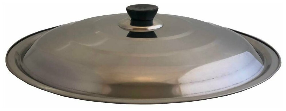 Крышка для посуды GetHof нержавейка 400 мм - фотография № 1