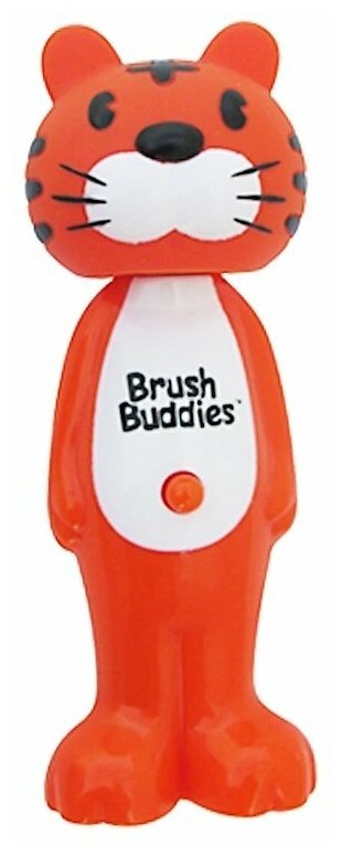 Brush Buddies Poppin' зубастый тигр Тоби мягкая 1 зубная щетка