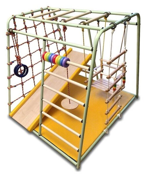 Детский спортивный комплекс Вертикаль «Весёлый малыш» MAXI NEW COLOR, цвета микс