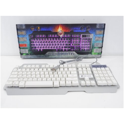 клавиатура проводная dialog kgk 15u gan kata игровая с подсветкой черный USB Клавиатура игровая с подсветкой KGK-25U Dialog