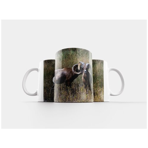 фото Кружка "снежный баран, овец, дикое животное" 320 мл lotsprints