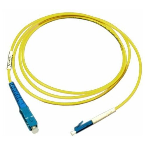 Патч-корд оптический (optic patch cord) SC/UPC-LC/UPC одномодовый (singlemode, sm) 3 метр патч корд оптический optic patch cord lc upc lc upc одномодовый singlemode sm 3 метров