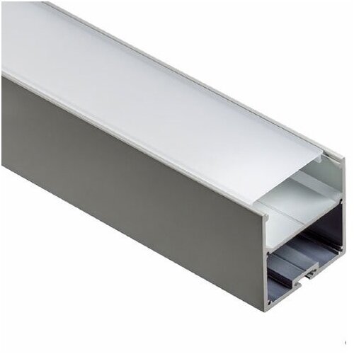 Профиль накладной алюминиевый LC-LP-5050-2 1000*50*50 Anod с рассеивателем профиль накладной алюминиевый lc lp 1035 2 anod