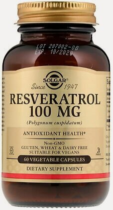 Изображение товара Солгар ресвератрол капс №60