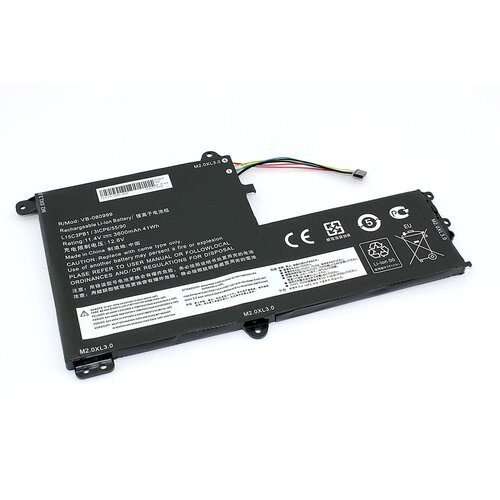 Аккумуляторная батарея для ноутбука Lenovo Ideapad 330S-15IKB (L15L3PB0) 11.4V 3600mAh OEM new original for lenovo ideapad 330s 15 330s 15arr 330s 15ast 330s 15ikb palmrest upper case cover us keyboard backlit backlight